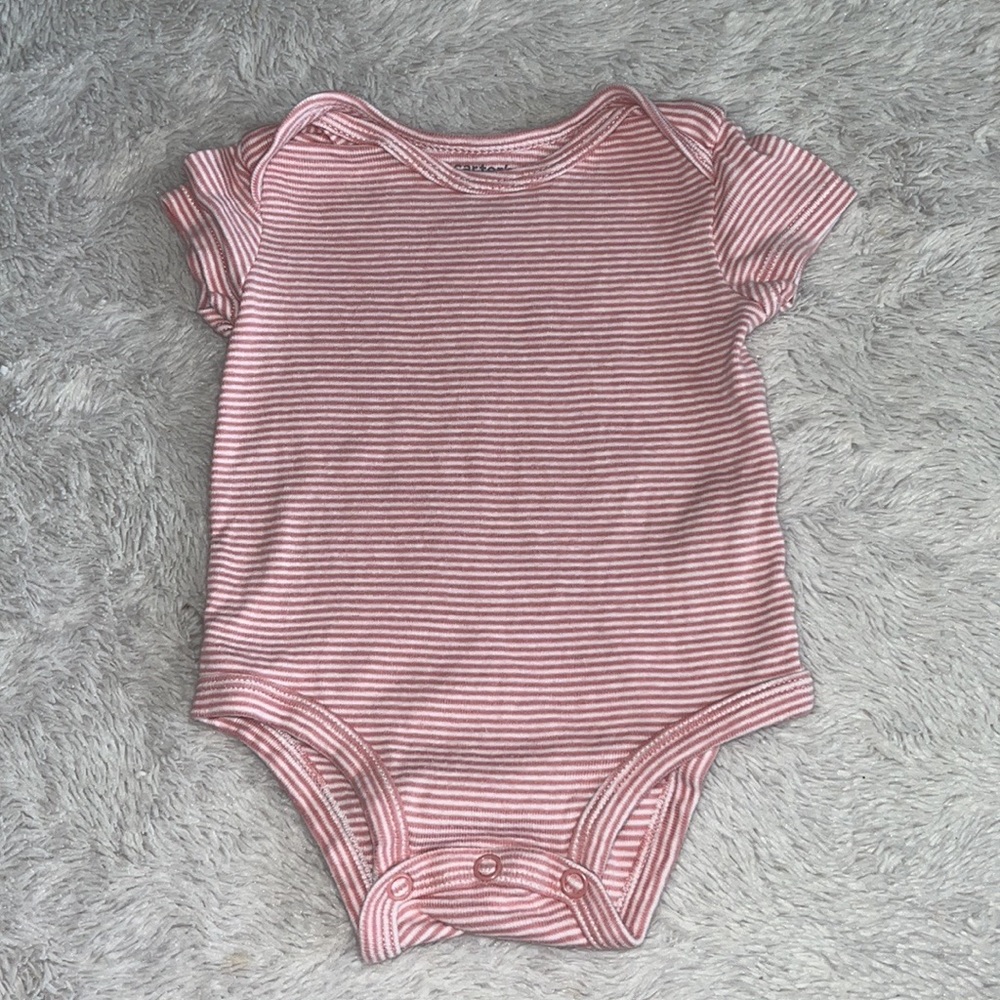 (3 for $10) carters stripped bodysuit